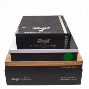 BULK BUY - 10 Empty Davidoff Cigar Boxes